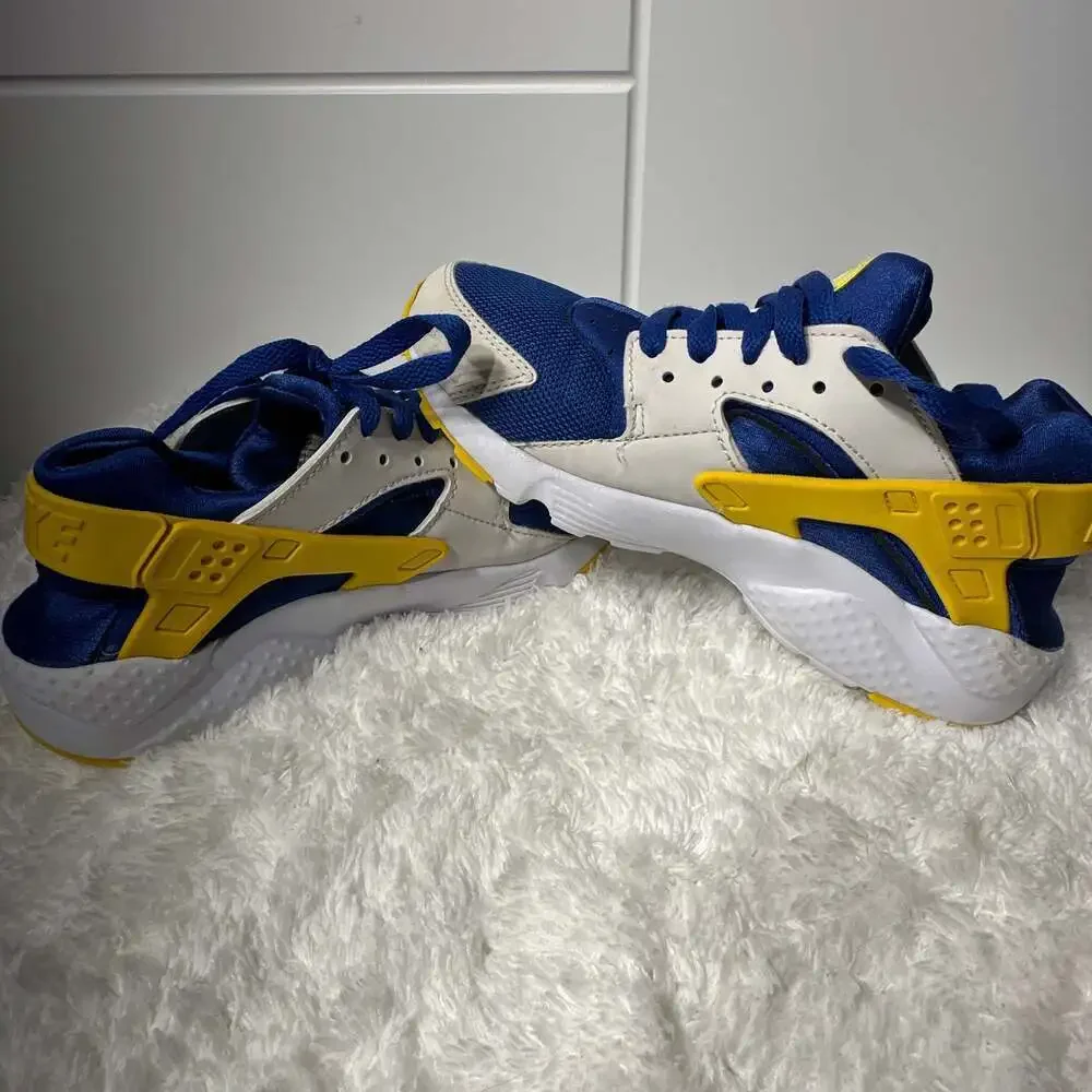 Nike Huarache Run GS Phantom Bright Spruce Black Volt Kids Sneakers
